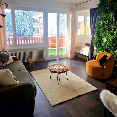 Studio Au Coeur Des Sommets Crans-Montana Exterior photo